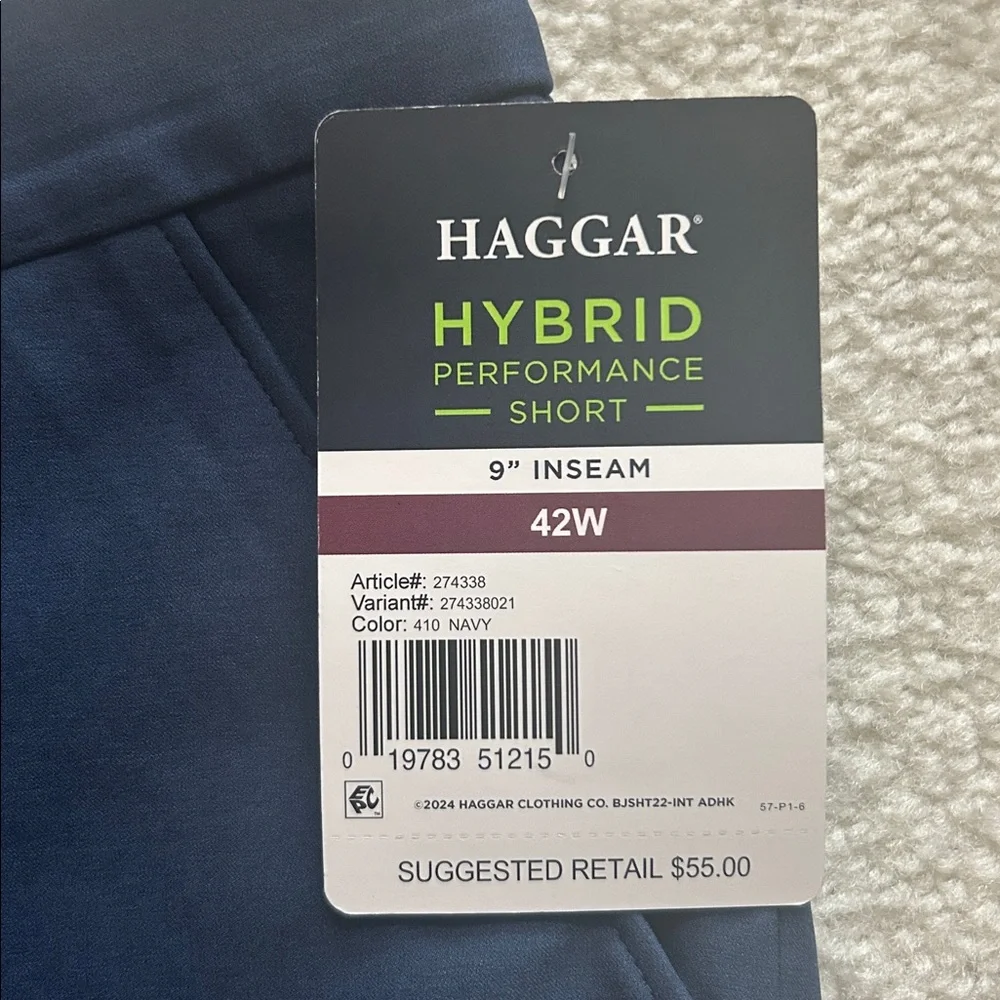Haggar navy hybrid